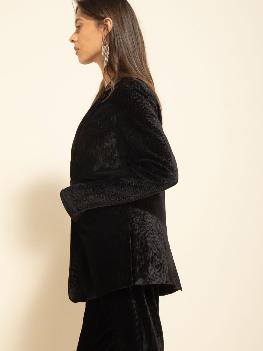 ז’קט קטיפה פליסה