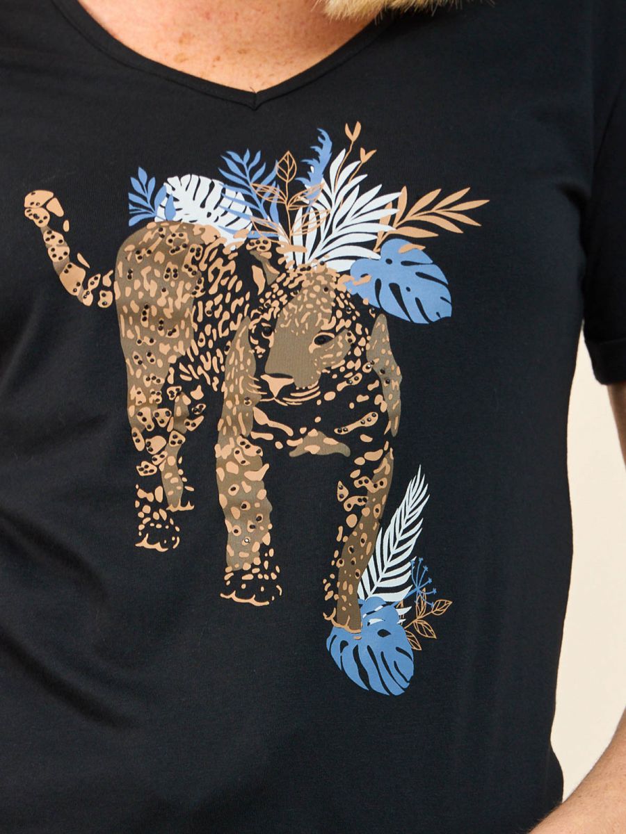 טי-שירט בייסיק  נמר