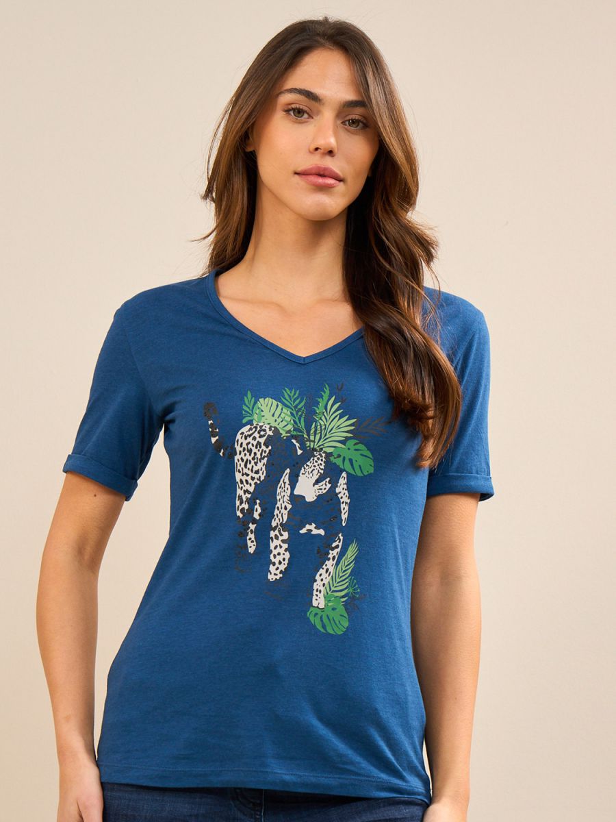 טי-שירט בייסיק  נמר