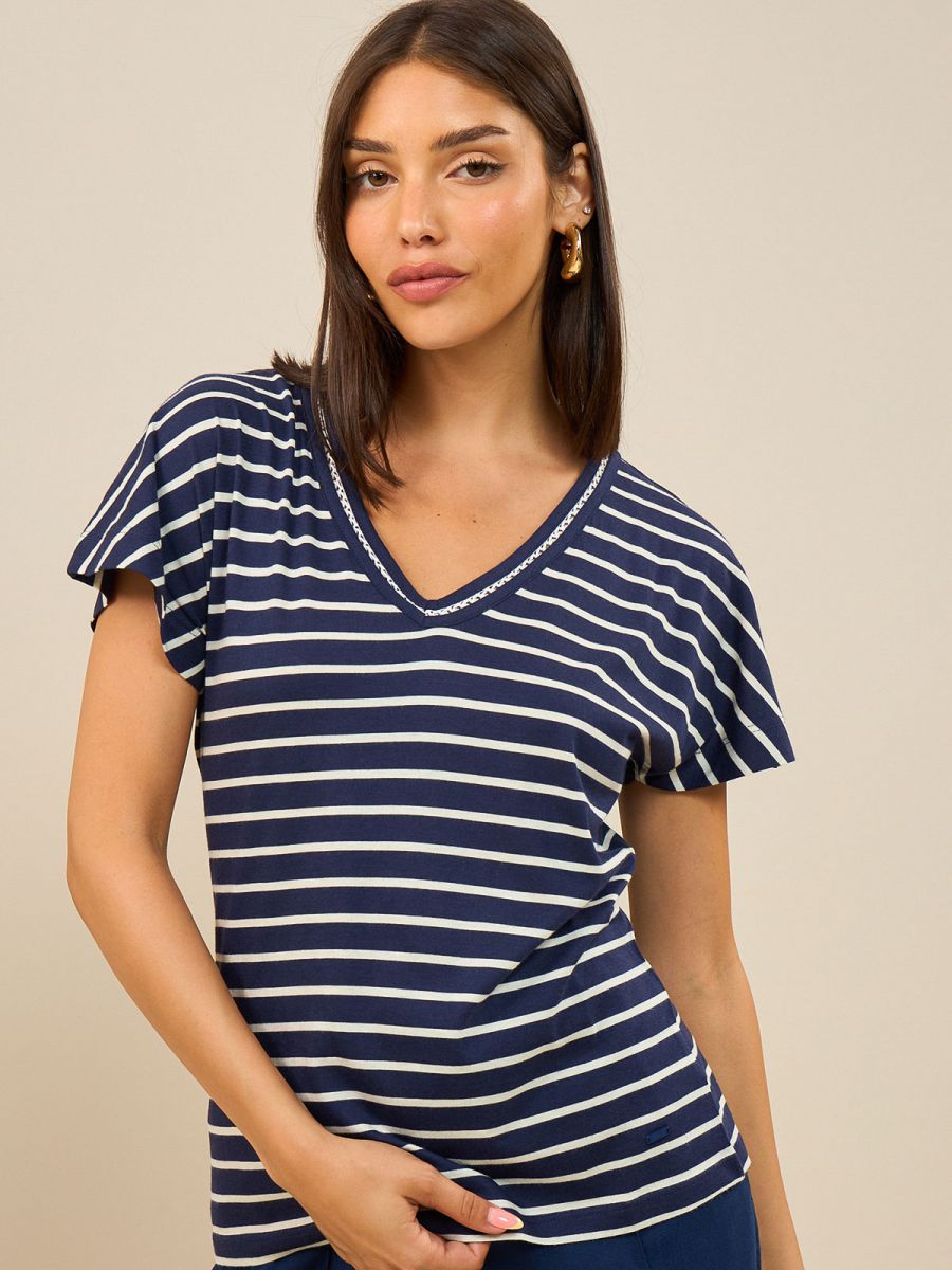 חולצת פרומו פס