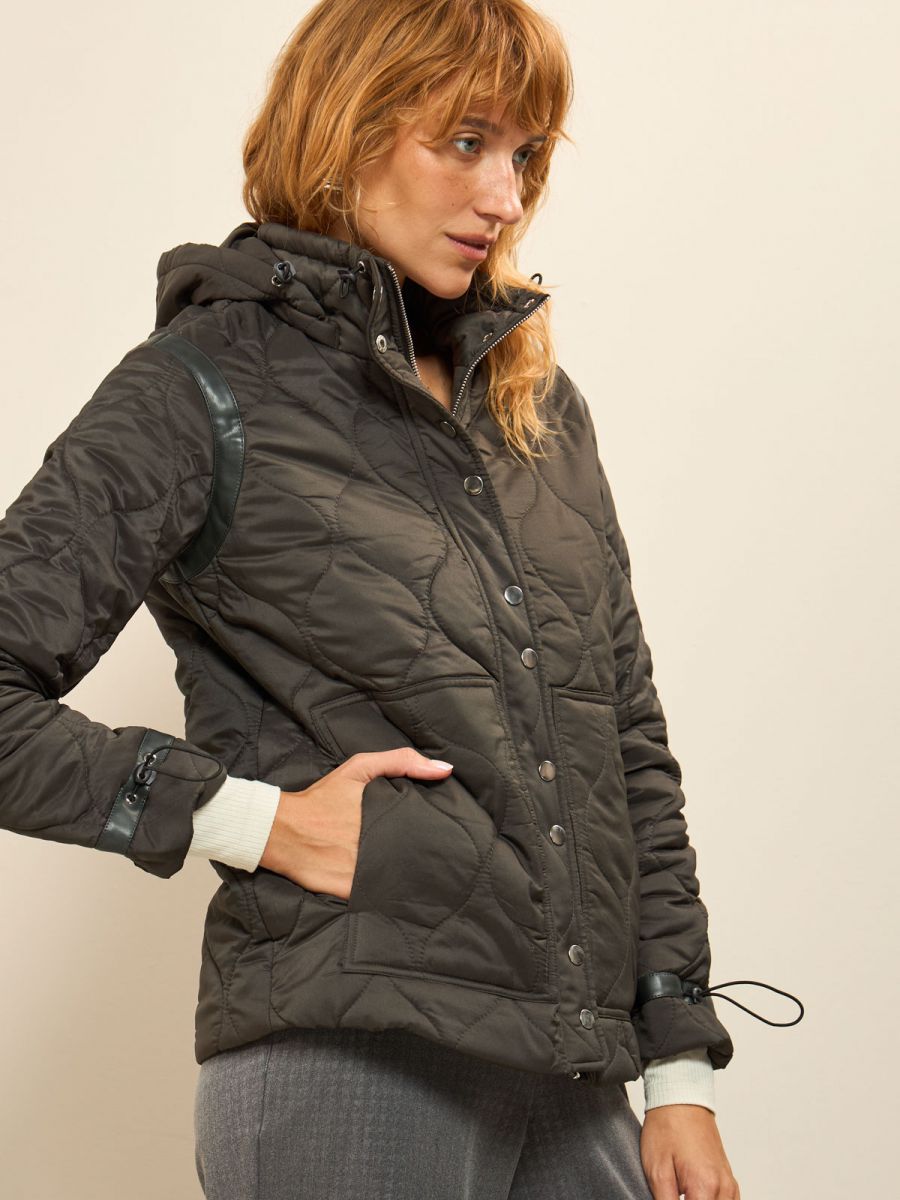 מעיל  קצר שילוב