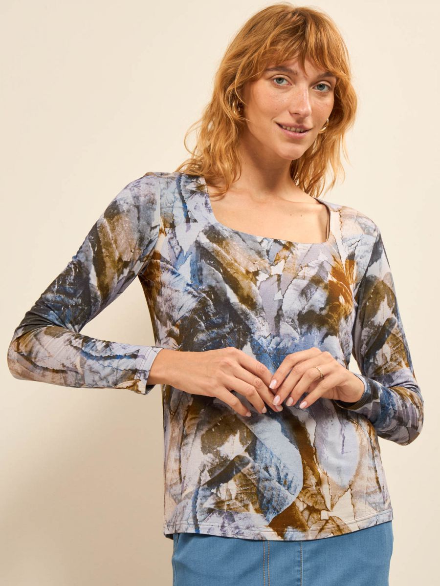 TS מודפסת מחשוף מרובע