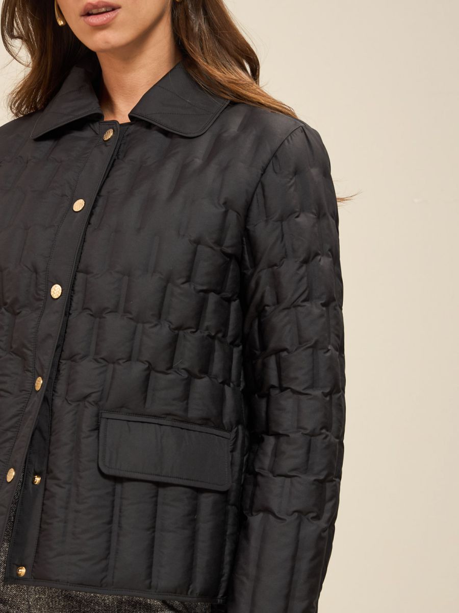 מעיל קצר נפוח