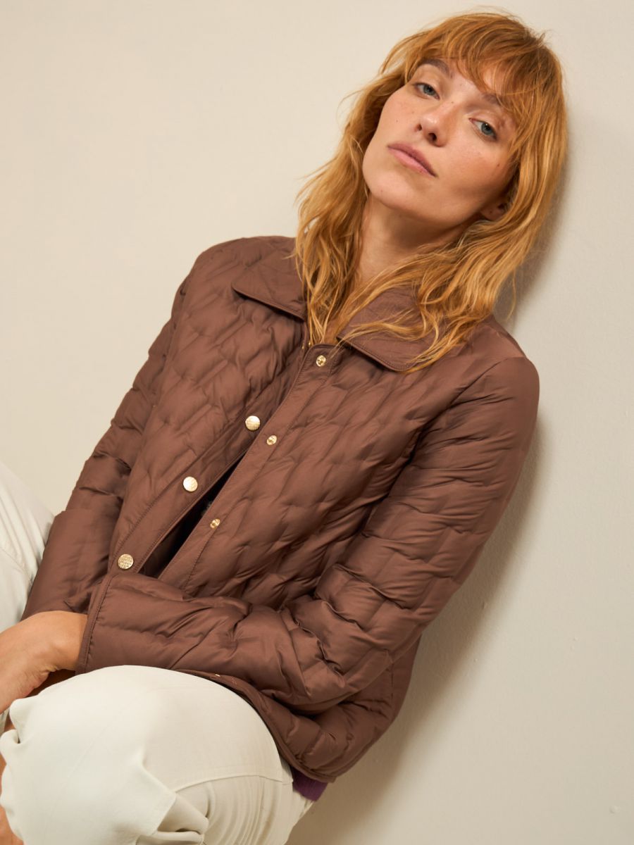 מעיל קצר נפוח