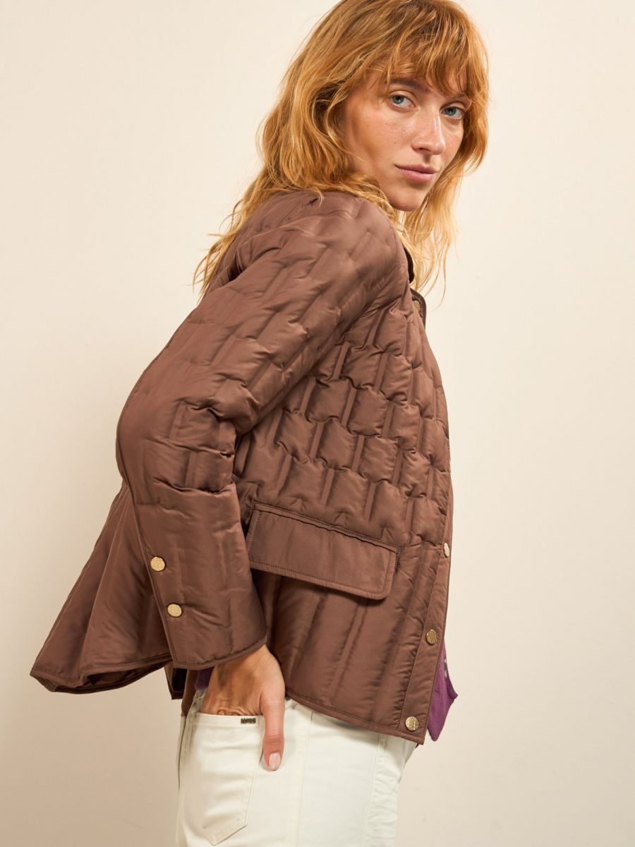 מעיל קצר נפוח