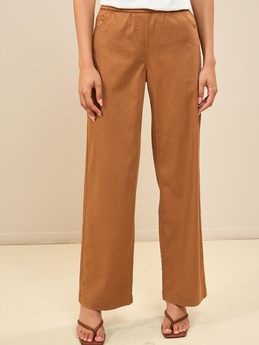 מכנסי טנסל עם גומי