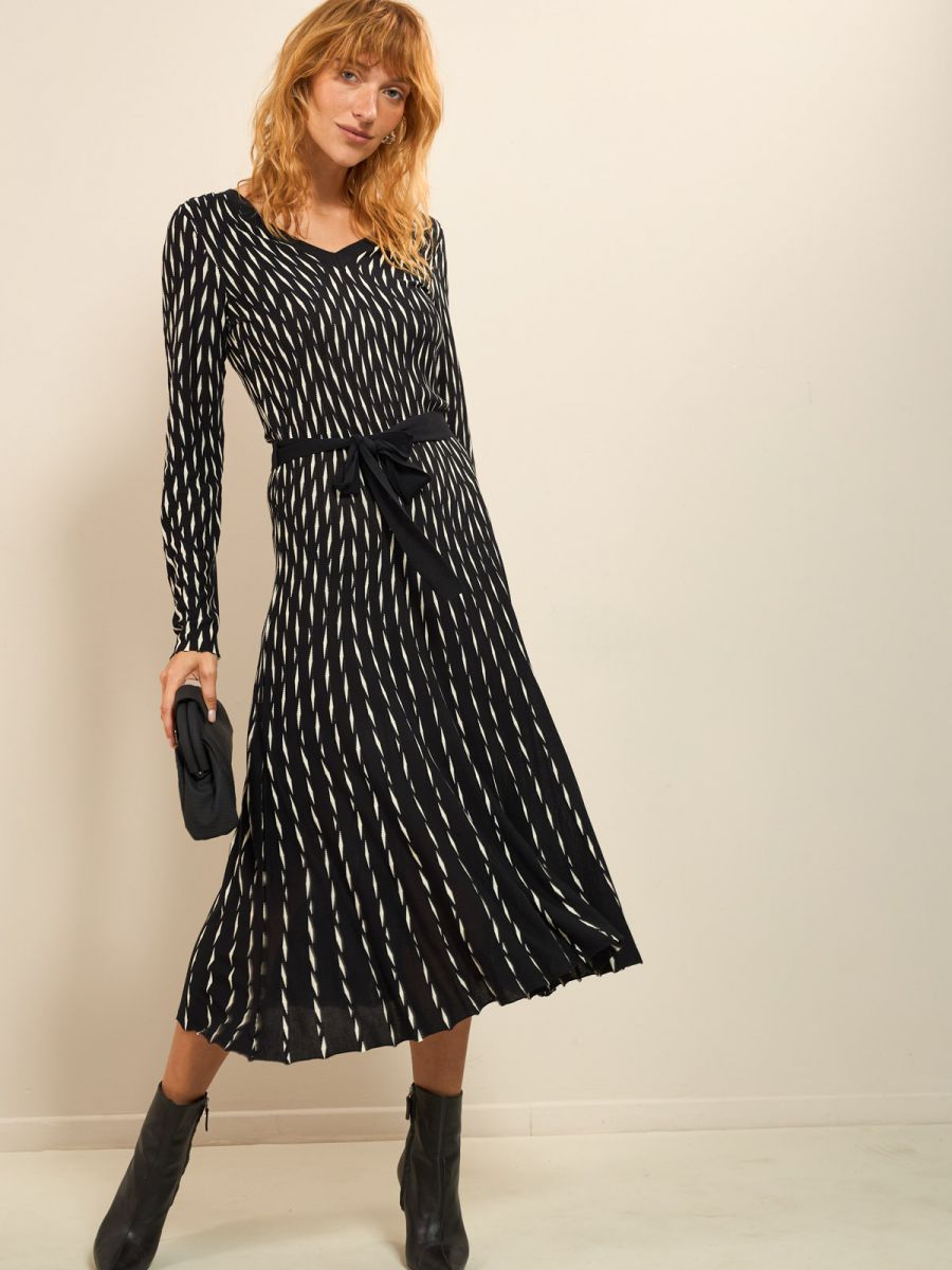 שמלת סריג גקרד