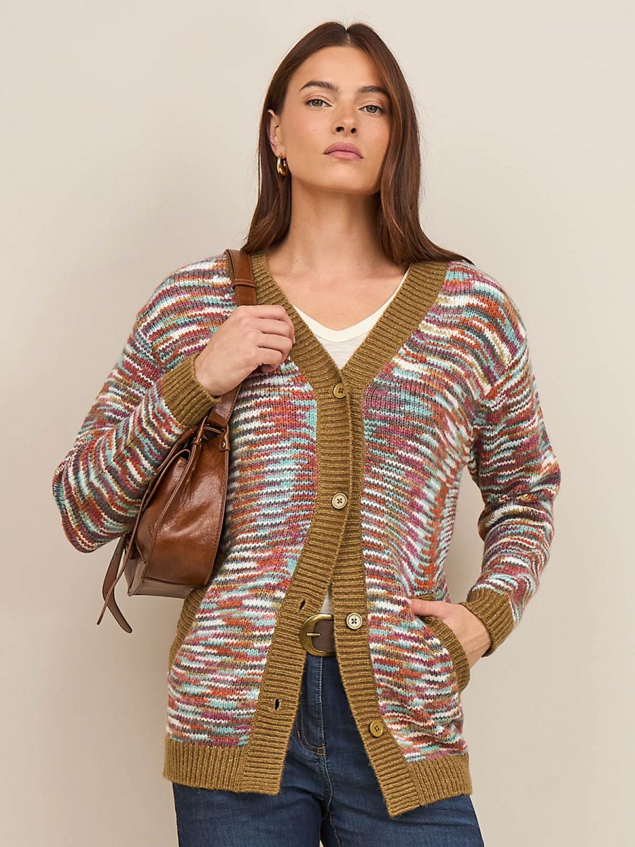 קרדיגן מולטי קולור