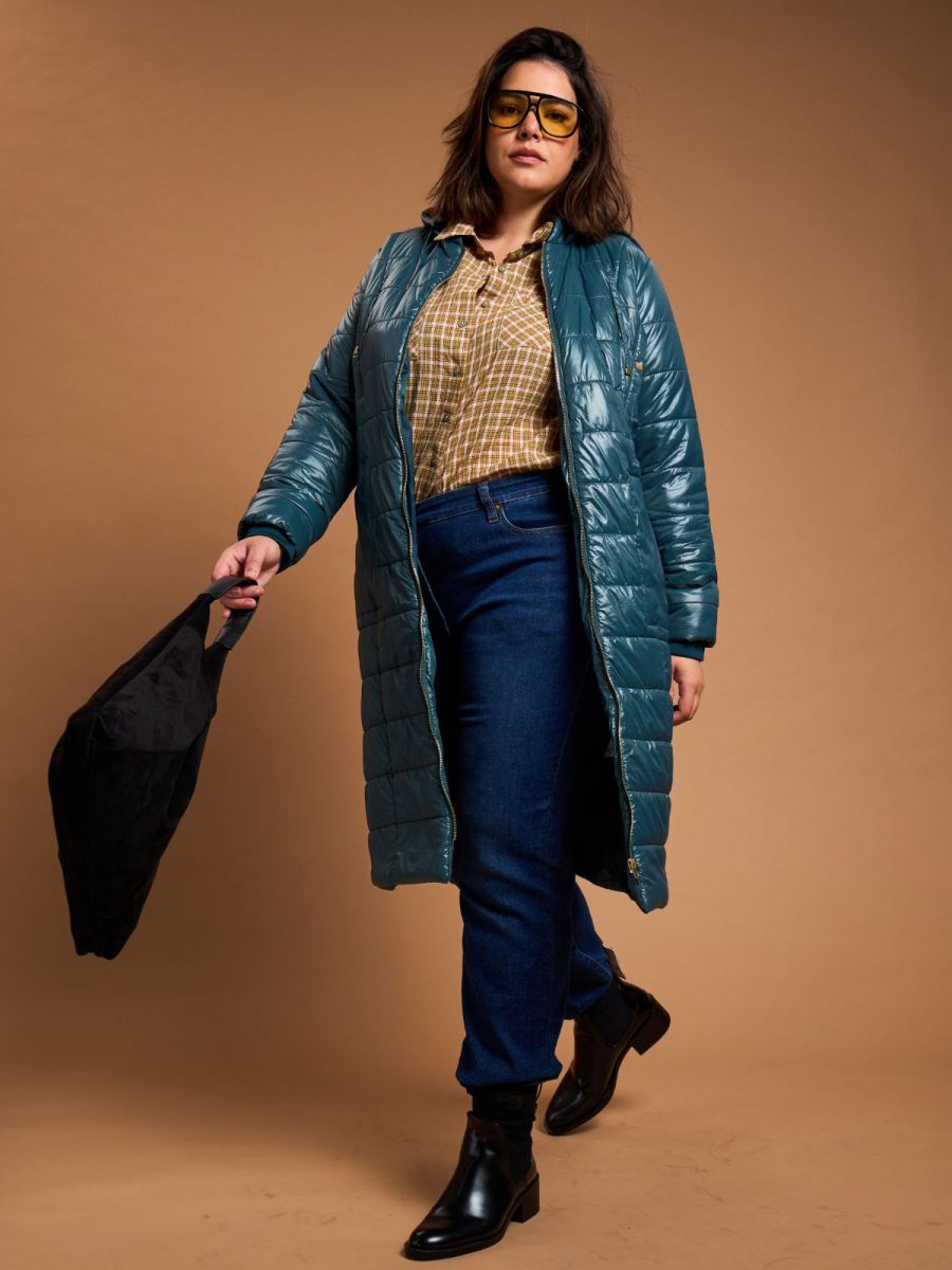 מעיל ניילון ארוך