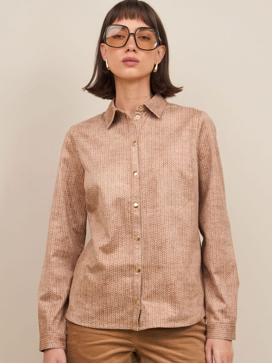 חולצת סווד מודפסת