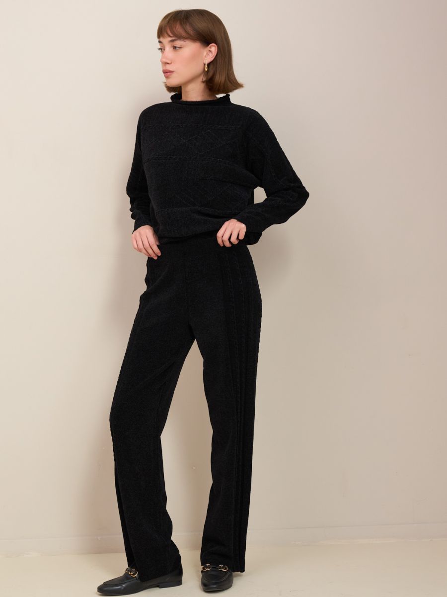 מכנסי סריג שניל