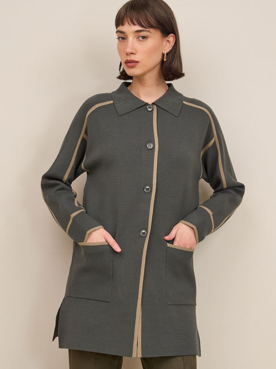 קרדיגן ארוך