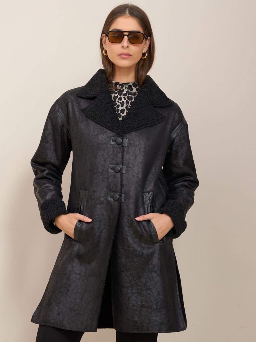 מעיל פרווה ארוך