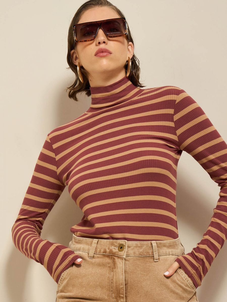 טי שרט-פסים  גולף LBC