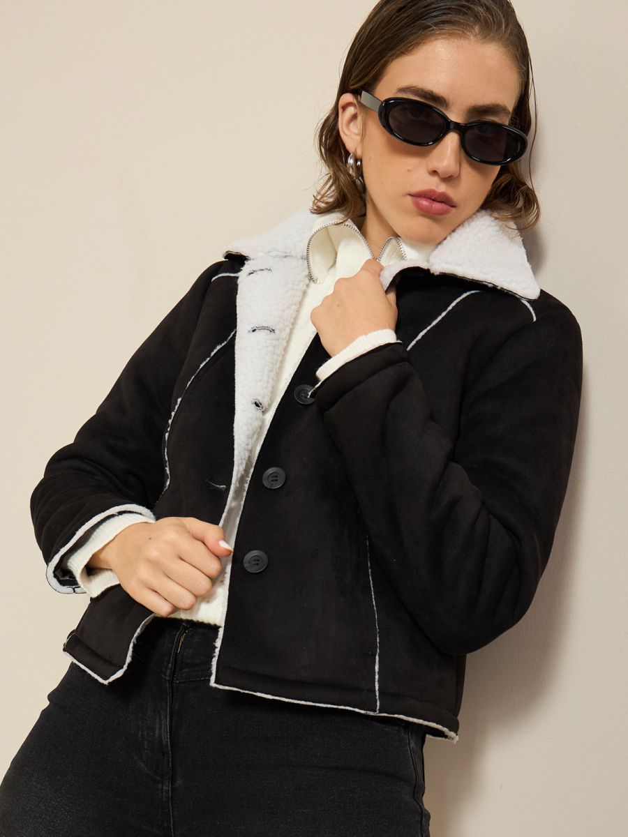 ז’קט סווד + פרווה