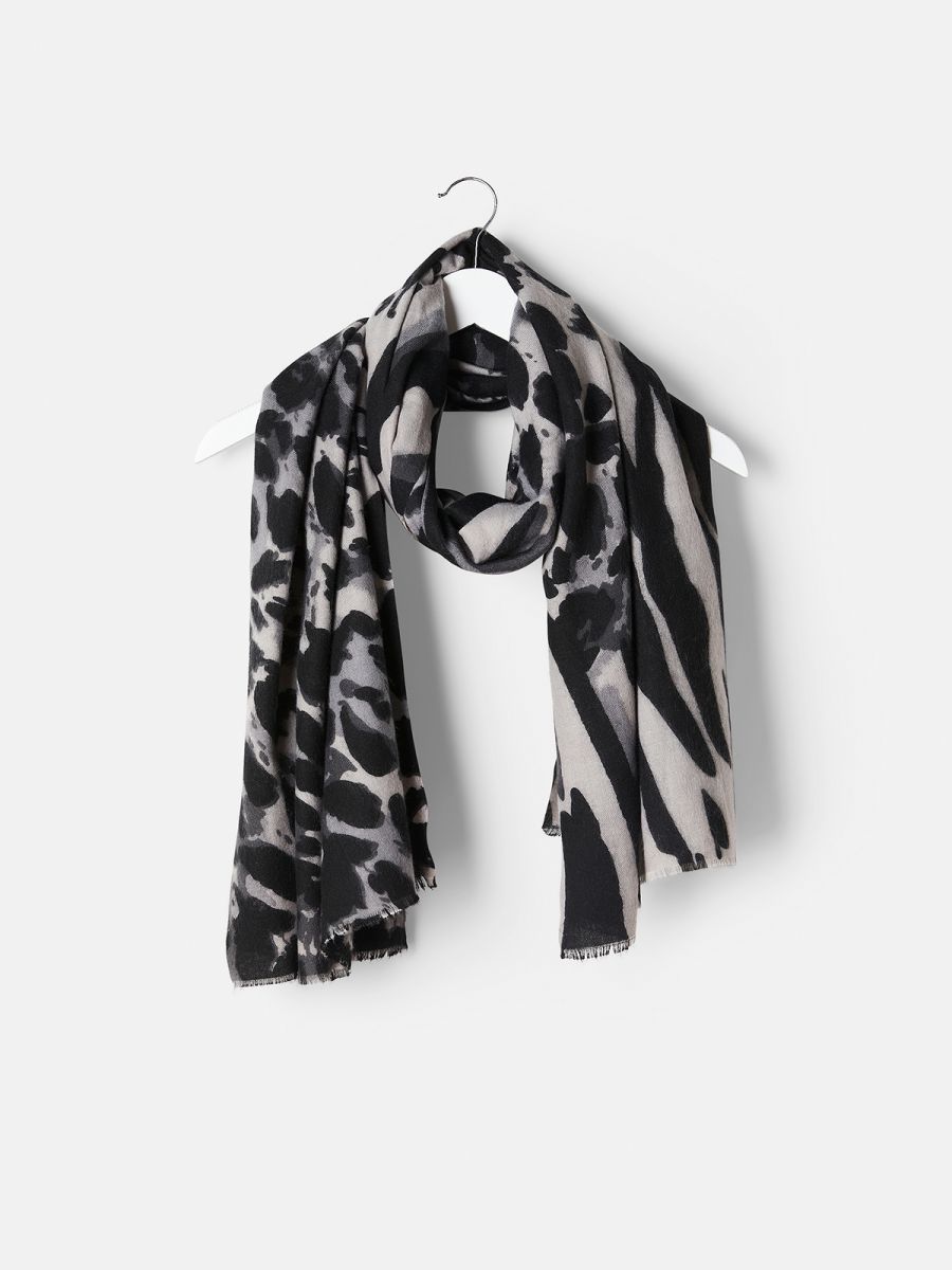 צעיף רך כתמי נמר