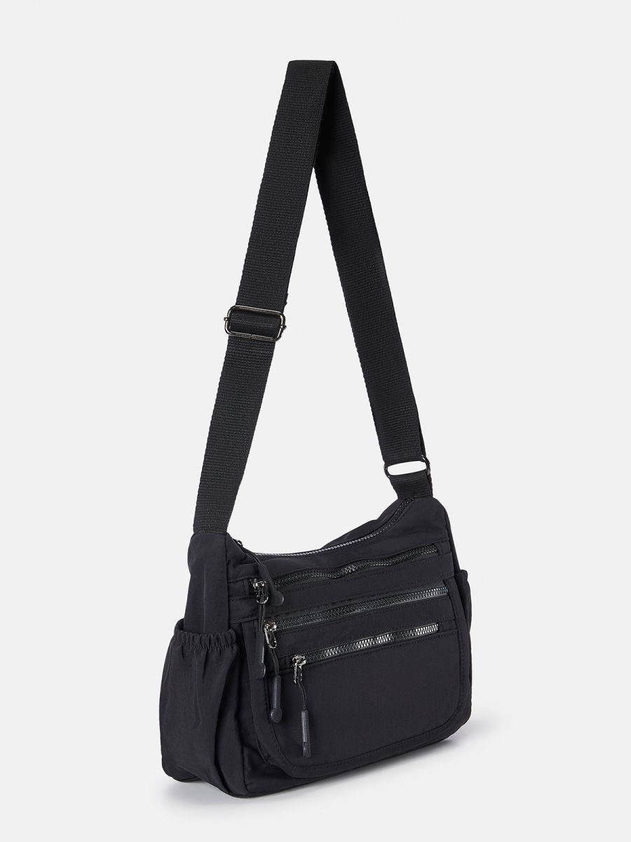 תיק נילון כיסים ורוכסנים