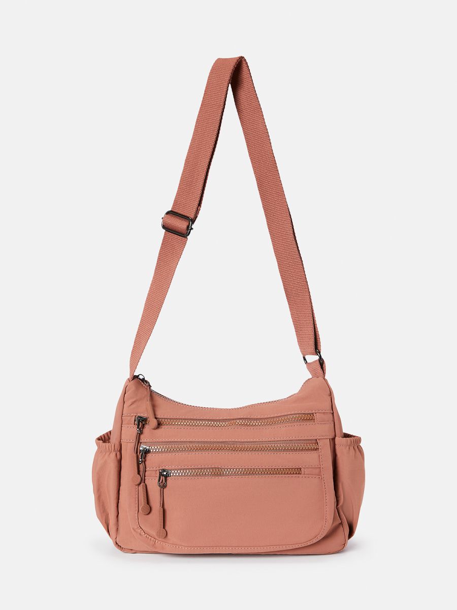 תיק נילון כיסים ורוכסנים