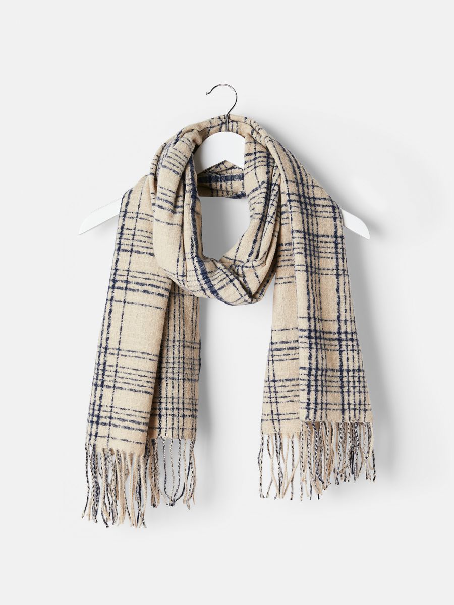 צעיף משבצת עדין