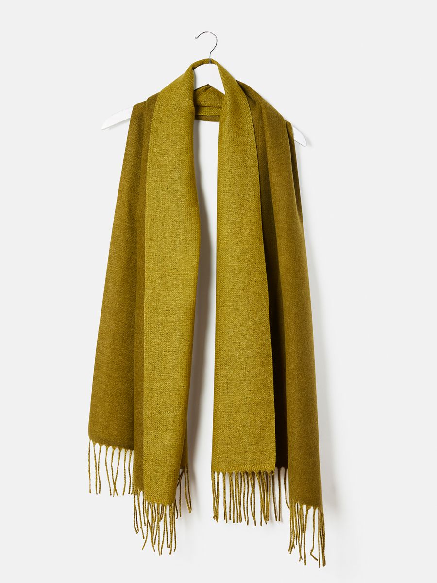 צעיף חלק פשמינה  דו צדדי