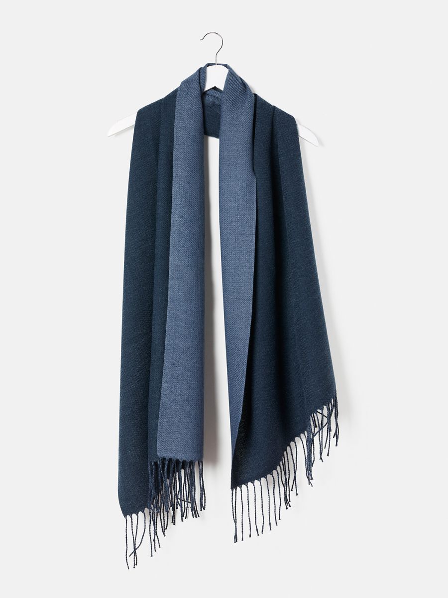 צעיף חלק פשמינה  דו צדדי