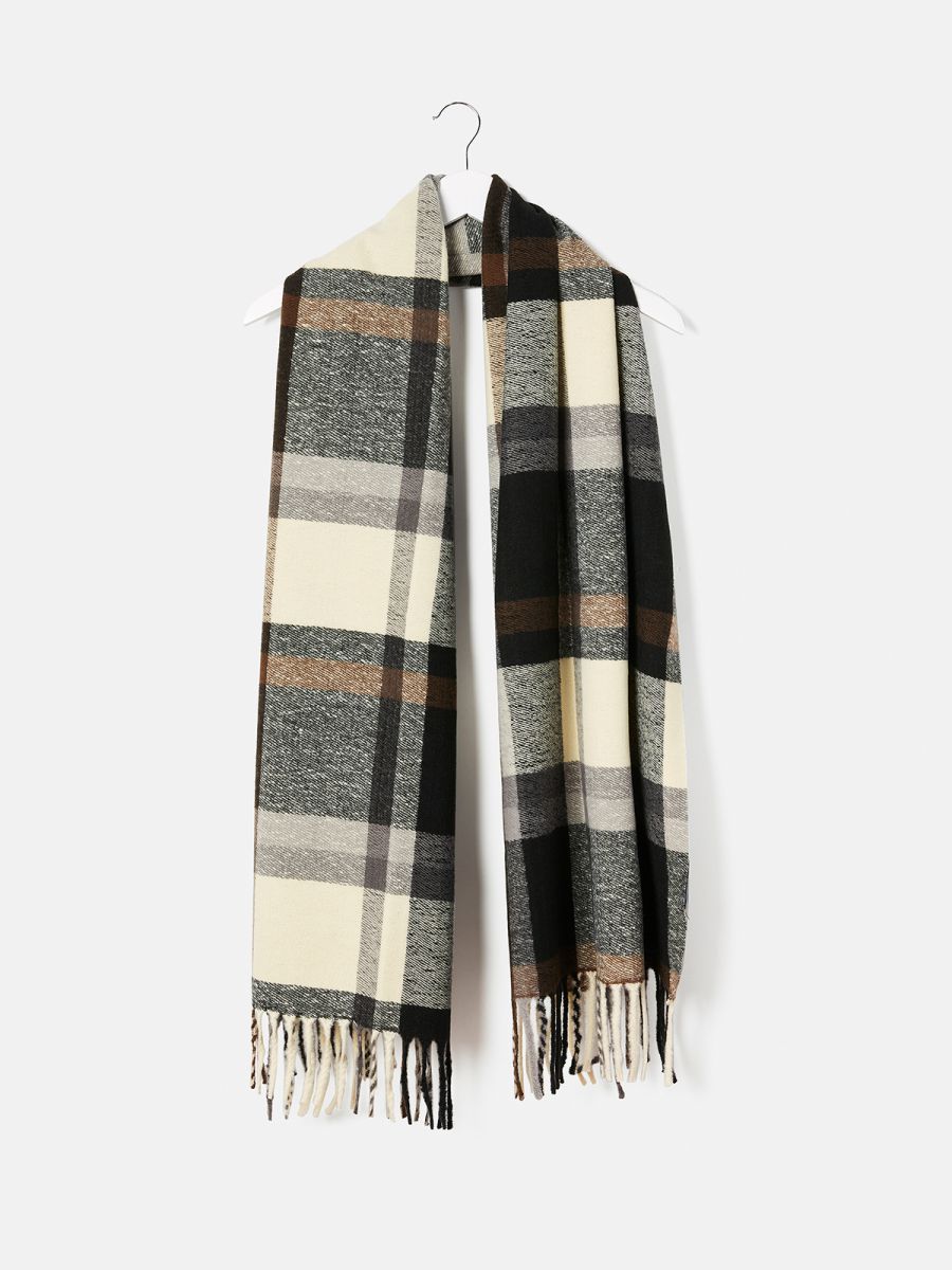 צעיף משבצת אופנתי