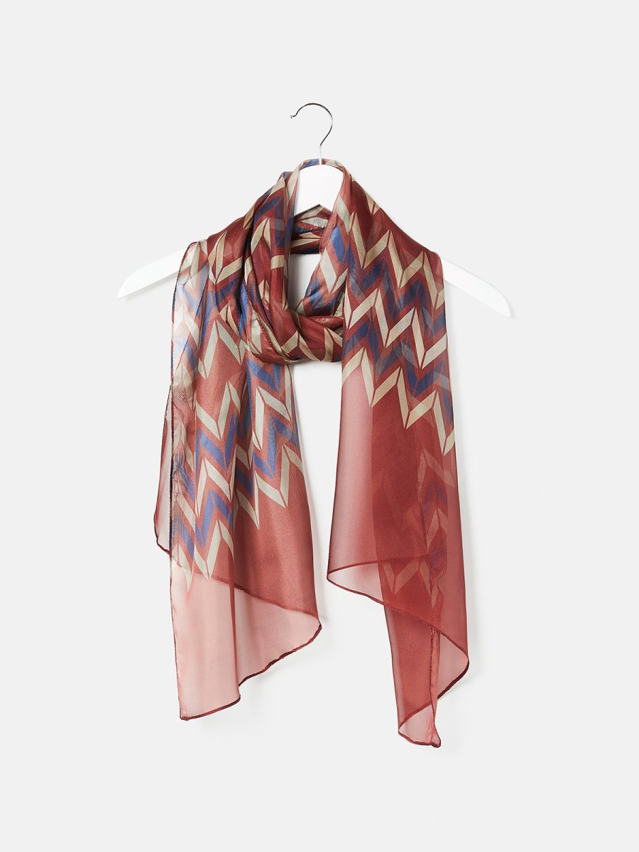 צעיף זיגזג דהגרדה