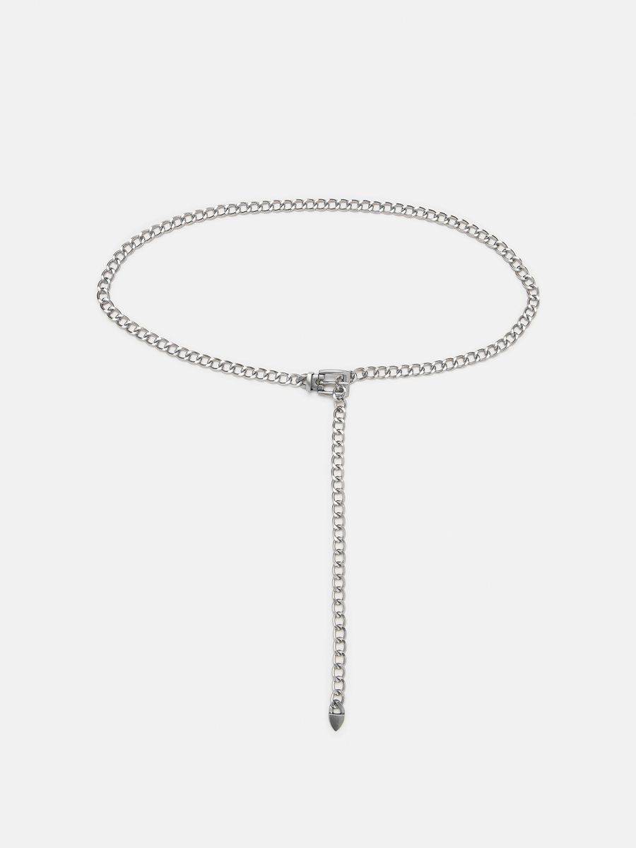 חגורת שרשרת אבזם חגורה