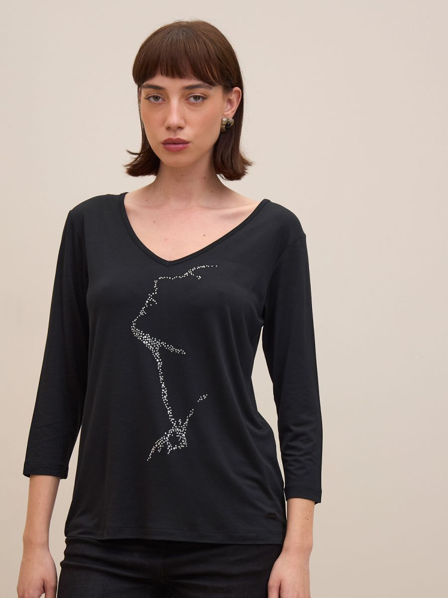 טישרט פרומו  דפוס ניטים