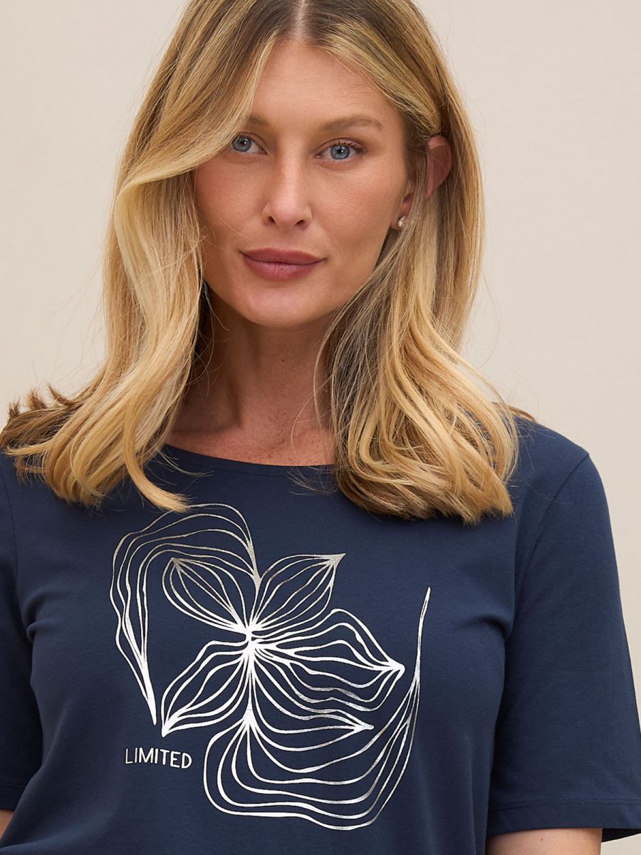 טישרט פרומו דפוס זהב