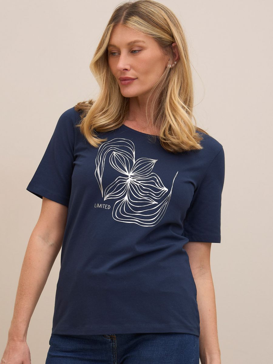 טישרט פרומו דפוס זהב