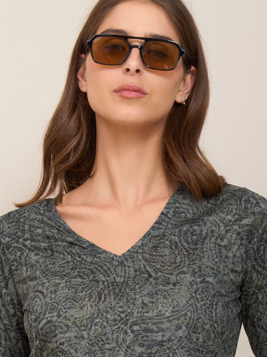 טישרט צרובה מודפסת  פזלי