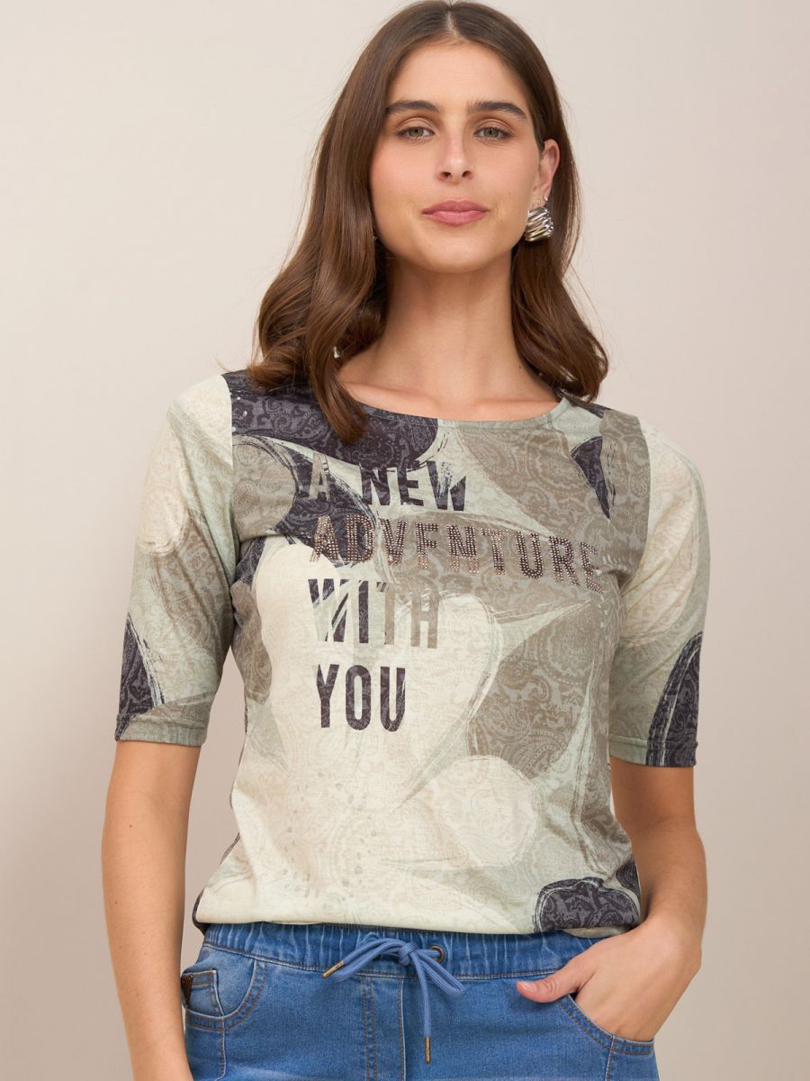 טישרט בד צרוב  מודפס