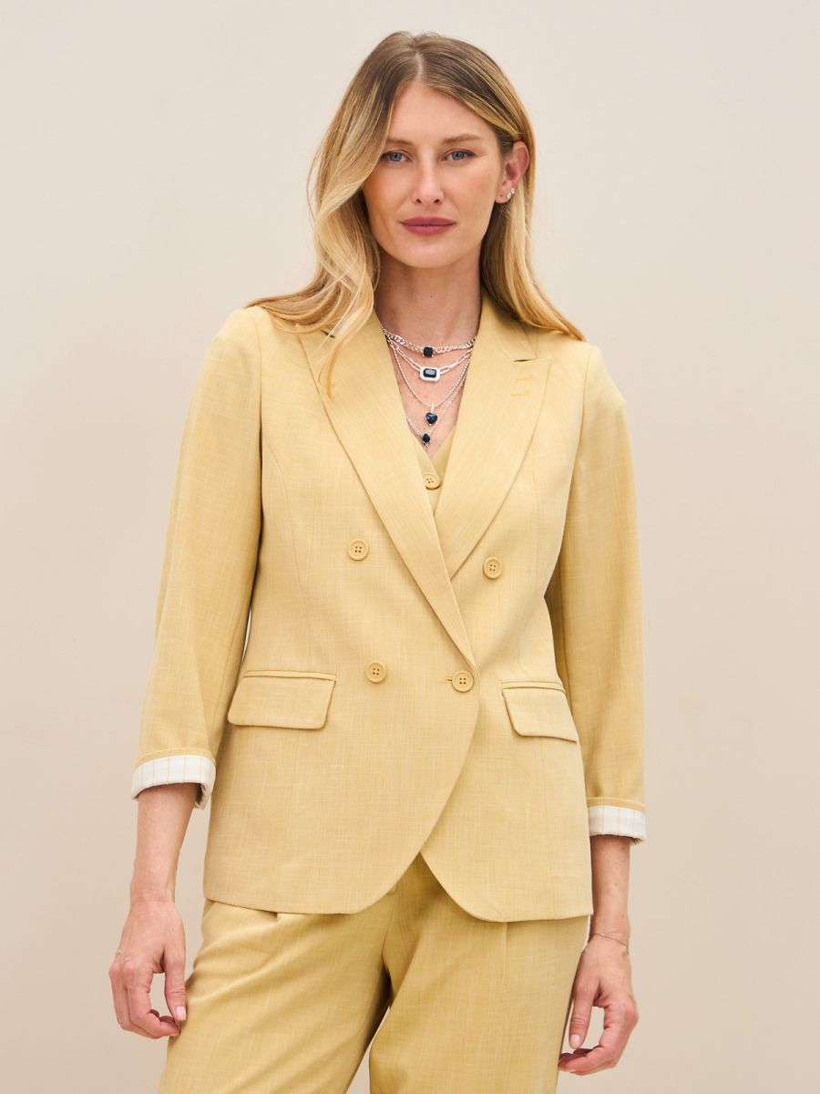 ז’קט קלסי ביטנת פסים