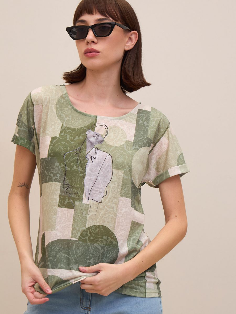 טישרט צרובה מודפסת