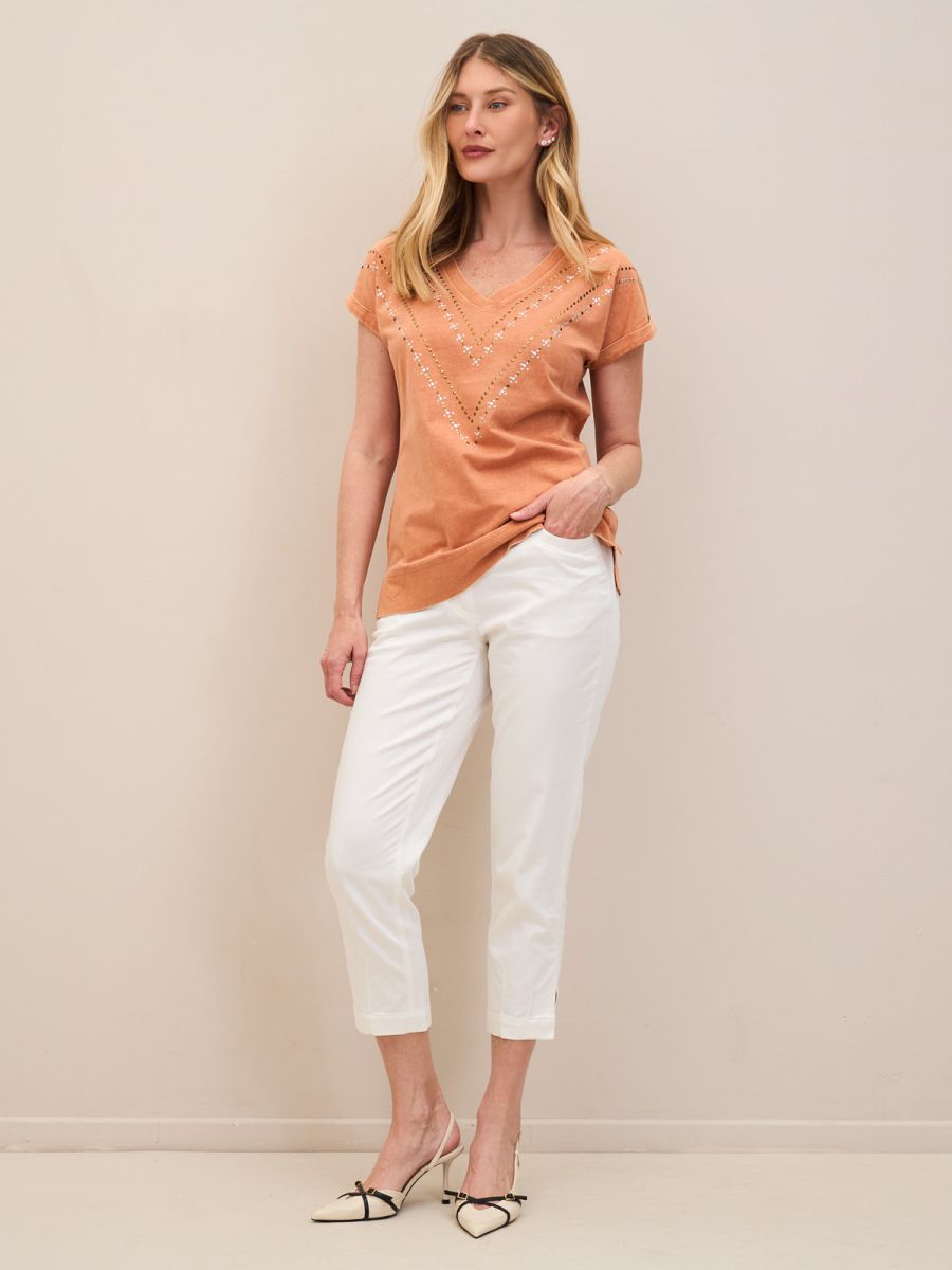 טישרט פרומו בד מכובס