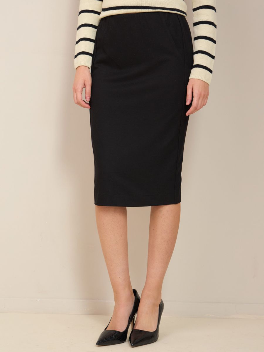 חצאית ג’רסי מחוייטת