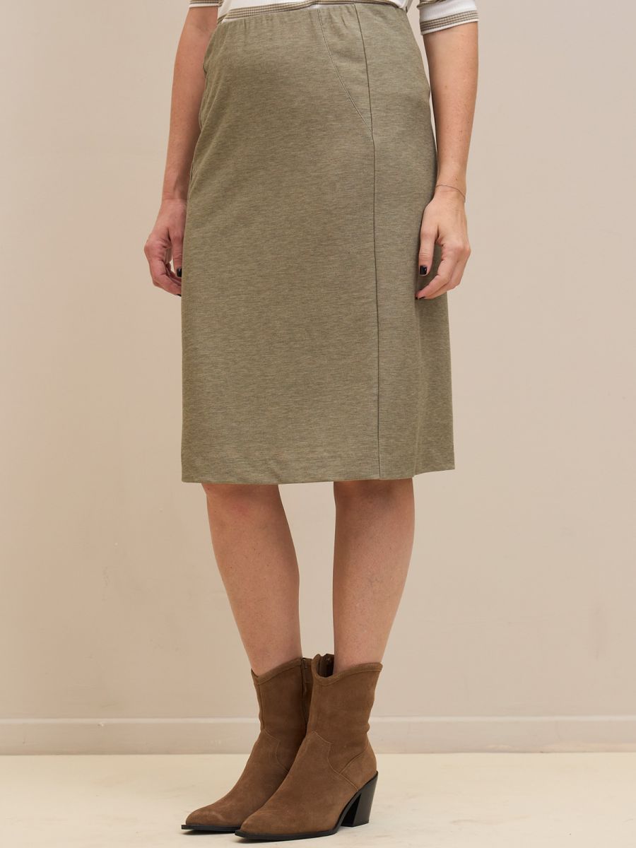 חצאית ג’רסי מחוייטת