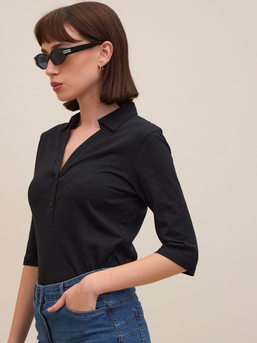 טישרט פרומו צווארון