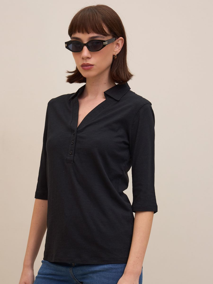 טישרט פרומו צווארון