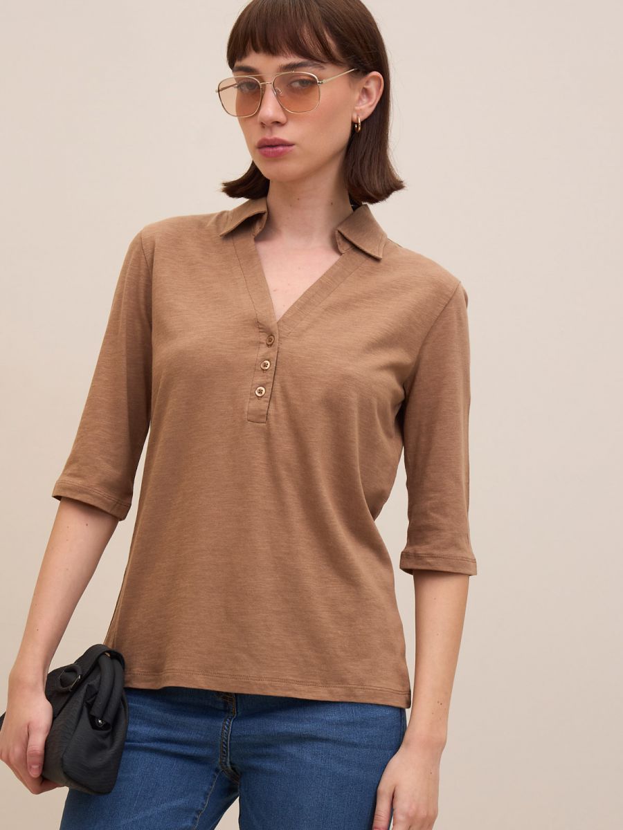 טישרט פרומו צווארון