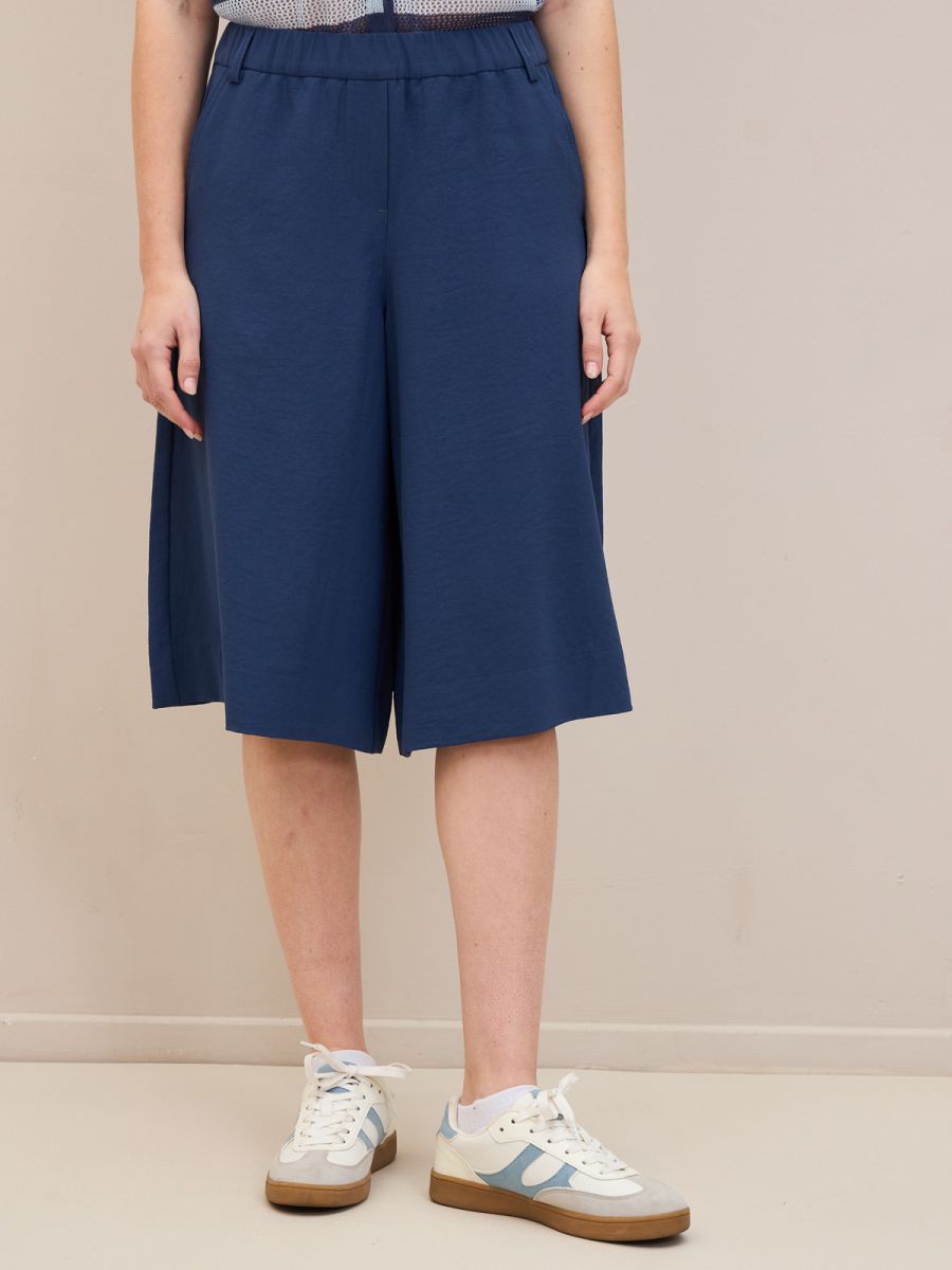 מכנס ברמודה חגורת גומי