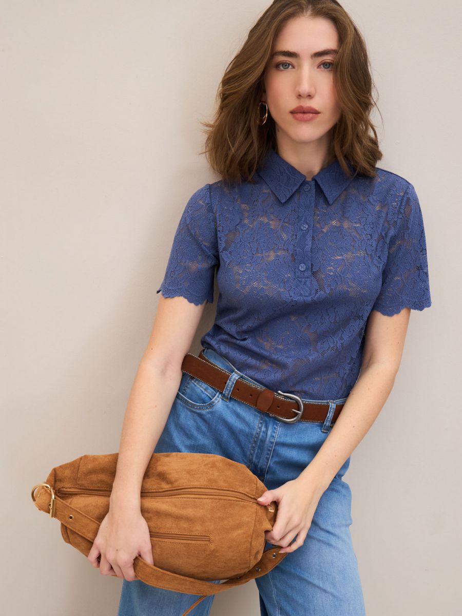 חולצה לורי תחרה