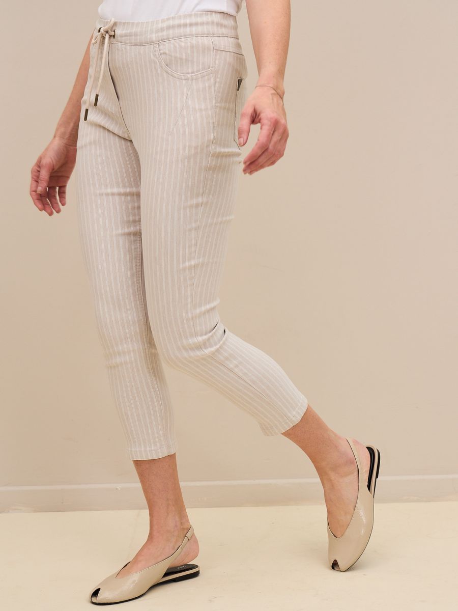 מכנסי דריל 7/8 גומי פרומ