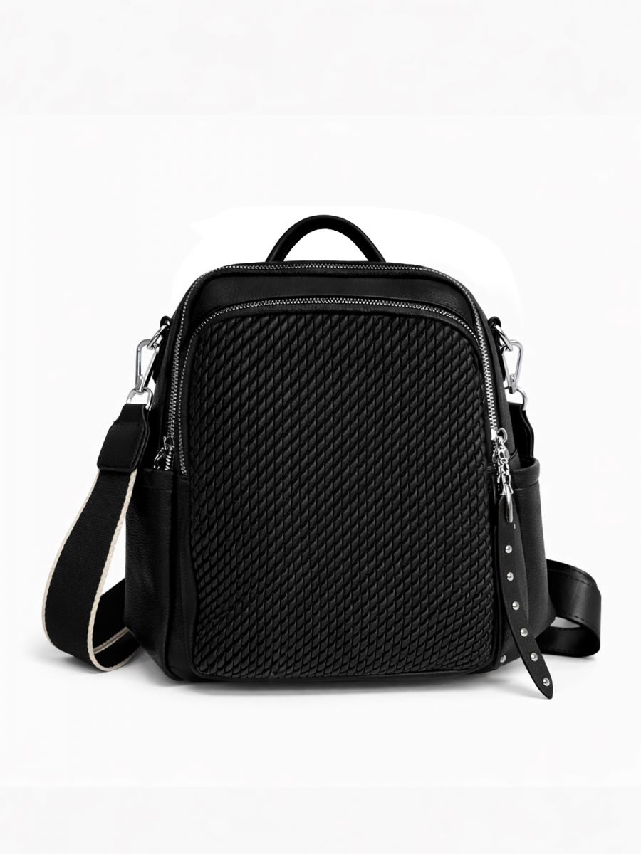 תיק גב טקסטורלי