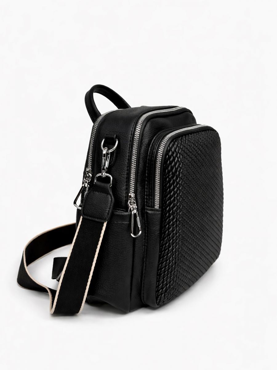 תיק גב טקסטורלי