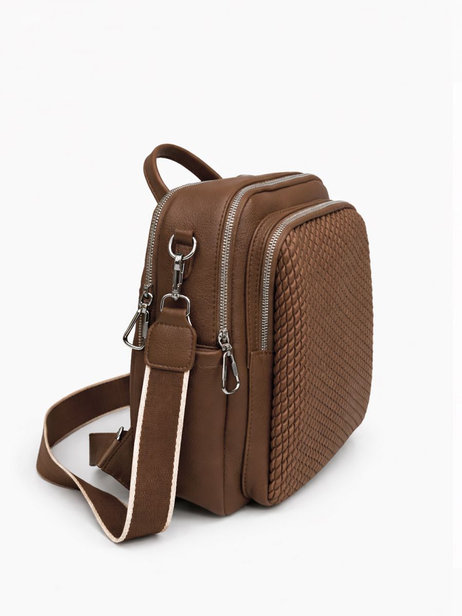 תיק גב טקסטורלי