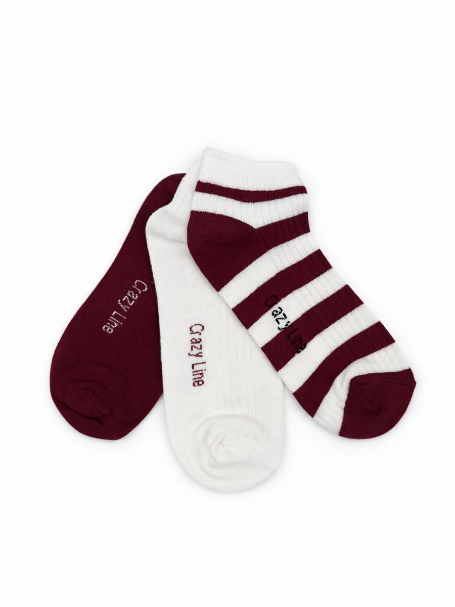 שלישיית גרביים פסים