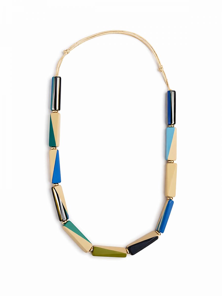 שרשרת רזין צבעונית