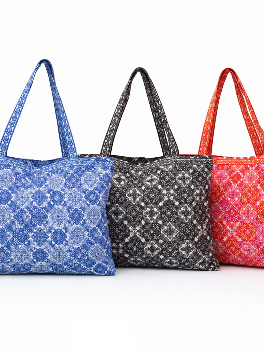 תיק מודפס קו קופה אופנתי